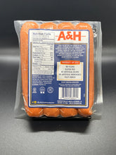 A&H Beef Knockwurst 14oz. - 12 packs